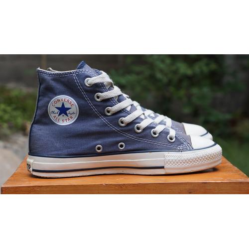 converse navy high tops