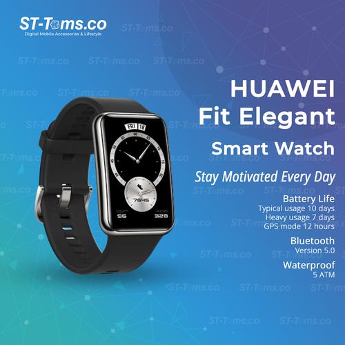 Promo Huawei Watch Fit Elegant Edition Smart Watch - Hitam - Jakarta Utara  - ST-Toms.co | Tokopedia