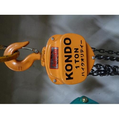 Jual Chain Block 1 Ton x 3 Meter KONDO H078730 Kota Samarinda Home