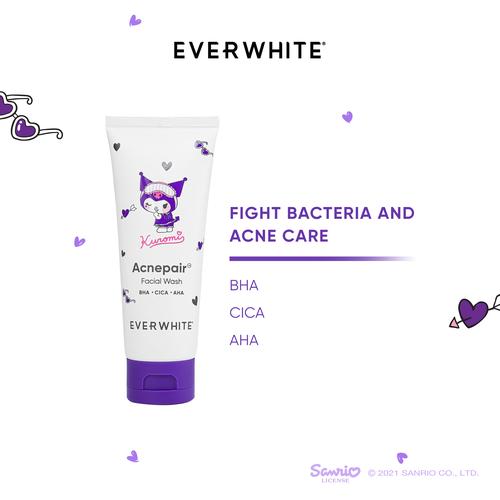 Gambar Everwhite Acnepair Facial Wash - sanrio dari Everwhite Tokopedia