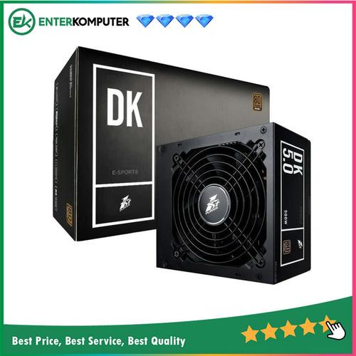 Gambar 1STPLAYER Gaming PSU DK5.0 500W - PS-500AX (80Plus Bronze) - 3 Years dari Enter Komputer Official Jakarta Pusat Tokopedia