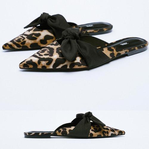 leopard leather shoes