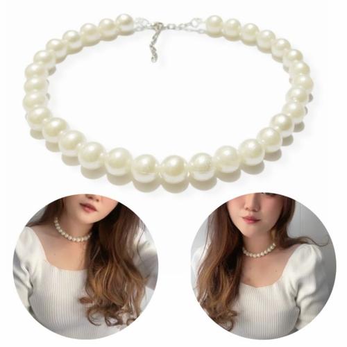 Jual Kirei Big Pearl Korean Necklace 