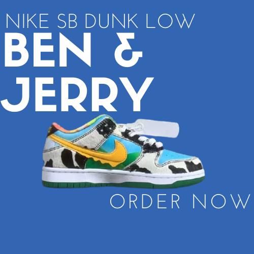 nike dunk low ben jerry
