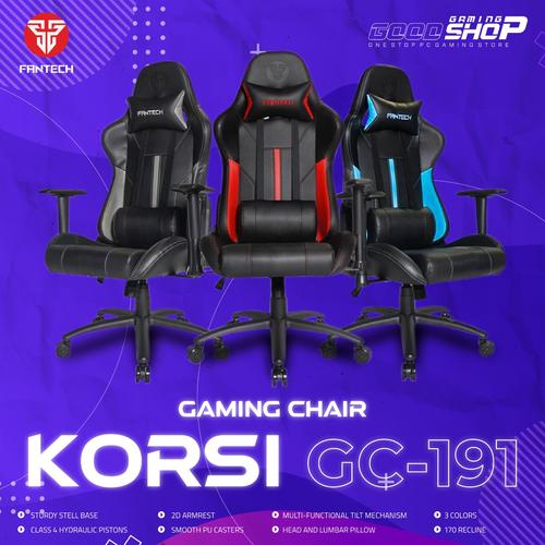 Gambar Fantech GC-191 / GC191 - Gaming Chair - Red dari Goodgamingshop Jakarta Pusat Tokopedia