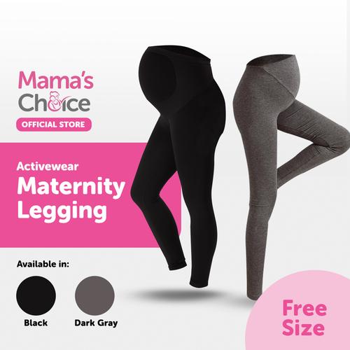 Gambar Mama's Choice Active-wear Maternity Legging - Legging Hamil Mama's Cho - Dark Grey dari MamasChoiceID Jakarta Timur Tokopedia
