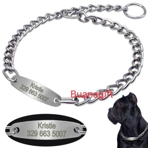 Jual Ready Stock Kalung Anjing Rantai 