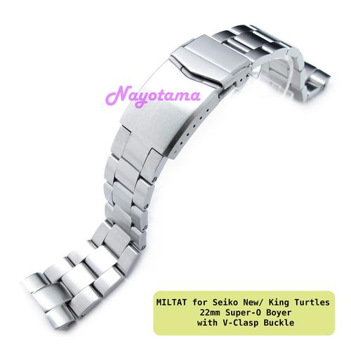 Jual 22mm MILTAT Super-O Boyer for jam SEIKO King Turtles SRP777 V-Clasp -  Jakarta Selatan - Toko Nayotama | Tokopedia