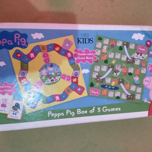 Jual Peppa Pig 3 in 1 Board Game Anak () Kota Medan CMDN Shop