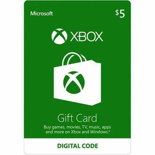 € 5 xbox gift card