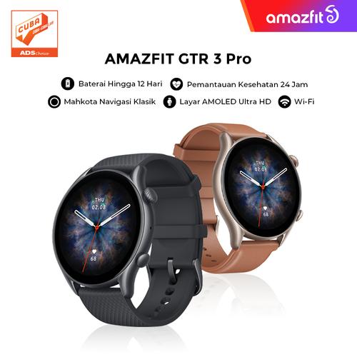 Promo Amazfit GTR 3 Pro Smartwatch SpO2 Bluetooth Phone Call - Brown  Leather - Jakarta Utara - Cuba by ADSChoice | Tokopedia