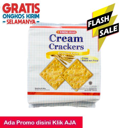 Jual biskuit Khong Guan Cream Crackers 300 gr kong guan Jakarta Barat serbadiskon1 Tokopedia