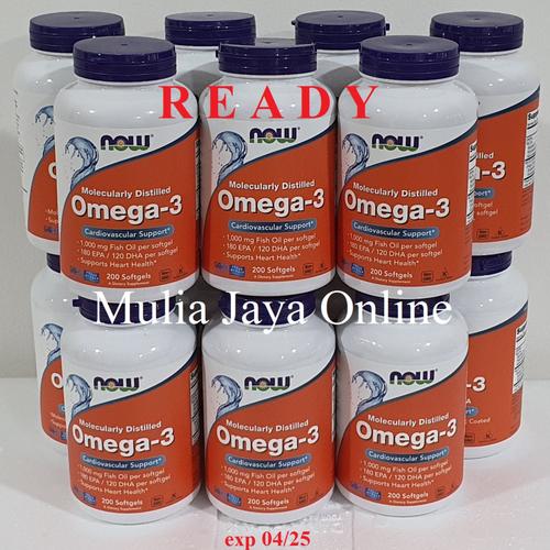 Jual Now Foods Omega 3 200 sg - Jakarta 