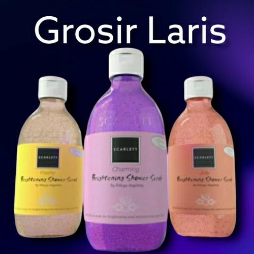 Gambar SCARLETT WHITENING SHOWER SCRUB BPOM - SHOWER CUCUMBER dari Grosir Laris Jakarta Timur Tokopedia