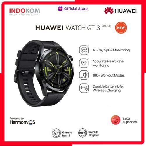 Jual Huawei Watch GT 3 46mm Smartwatch - Active Edition - Jakarta Pusat -  Indokom Store | Tokopedia