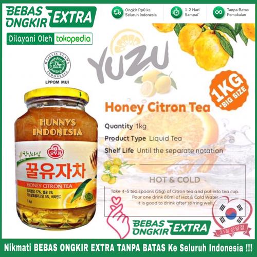 Gambar Yuzu Korea Yujacha Honey Citron Tea Ottogi Original Korea Product dari Hunnys Indonesia Tokopedia