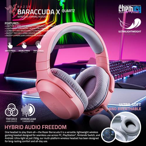 Promo Razer Barracuda X Quartz Wireless 
