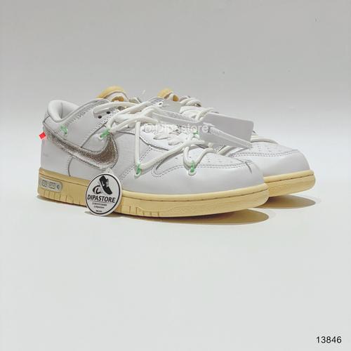 Jual Nike Dunk Low Off-White Lot 1 BNIB 
