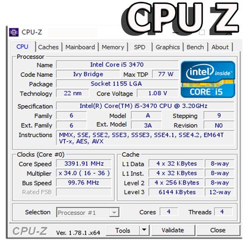 Processador Intel Core i5- 3470 | 3.40GHz 6 MB 1155 Terceira Geração