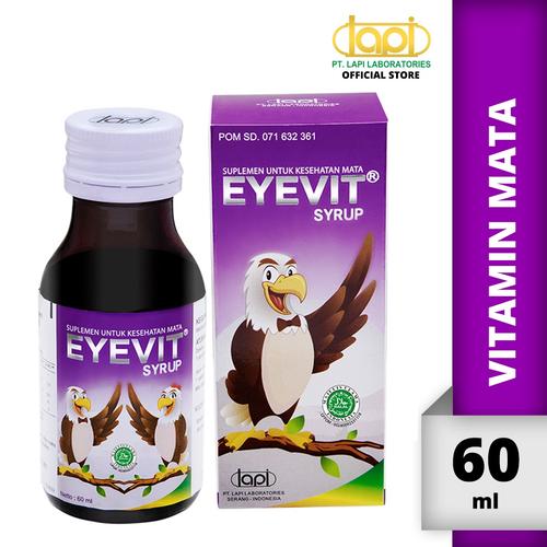 Gambar Eyevit Syrup isi 60ml - Suplemen kesehatan mata dari Lapi Official Shop Jakarta Utara Tokopedia