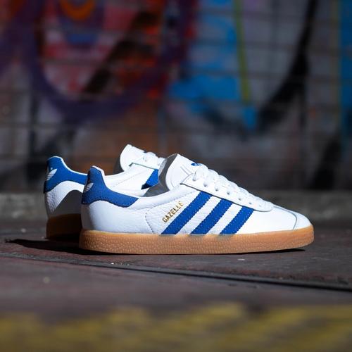 Jual Adidas Gazelle Vintage White Blue 