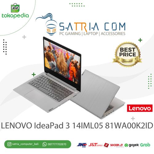 LENOVO IdeaPad 14IML05 81WA00K2ID Core i5 10210U 8GB 512GB MX330 di  Satria Computer Bali Tokopedia