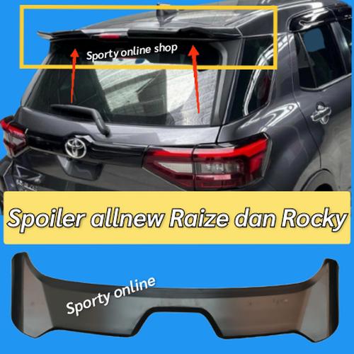 Jual spoiler toyota raize dan daihatsu rocky - Putih - Kota Tangerang ...