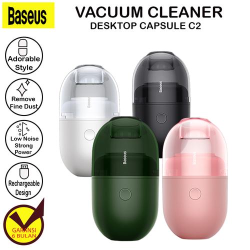 Gambar BASEUS C2 DESKTOP CAPSULE VACUUM CLEANER MINI PORTABLE ORIGINAL - GREEN dari SmartTeknologi Official Jakarta Pusat Tokopedia