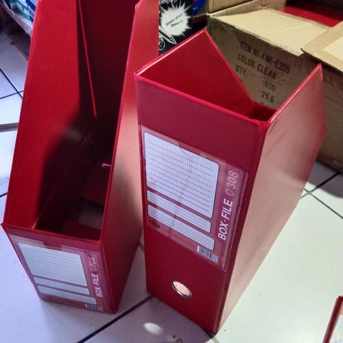 Jual Box file C308 Premium.Tebal..lapis plastik PVC.by Yushinca..1 pcs