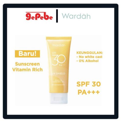 Gambar Wardah UV shield SPF 30 Sunscreen 40ml dari gepebe Kota Surabaya Tokopedia