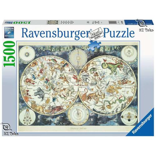 Ravensburger World Map Puzzle Jual Jigsaw Puzzle Ravensburger World Map Of Fantastic Beasts 1500 Pcs Jakarta Barat 3z Toko Tokopedia