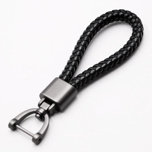 Gambar Premium Leather Key Chain Gantungan Kunci Mobil Motor Key Strap LURUS - Black dari Allforgadget Jakarta Utara Tokopedia