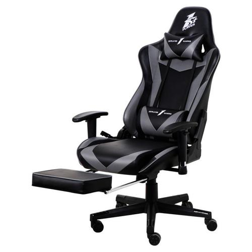 Gambar Gaming Chair 1STPLAYER FK3 BLACK WHITE (Ada Fitur Pijat) dari ArinGoComputer Kota Samarinda Tokopedia