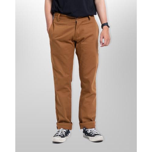 Promo Morgen Slim Straight Chino Pants 