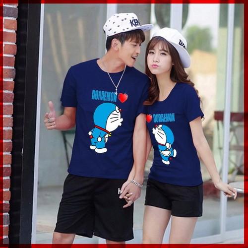 Jual Cp T-shirt Doraemon Navy CL - Kaos 