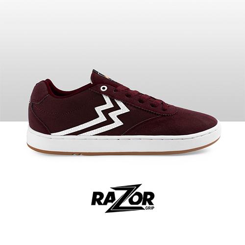 Gambar Geoff Max Official - Boston Maroon White | Sepatu Pria | Sneakers Pria - 36 dari Geoff Max Official Kota Bandung Tokopedia