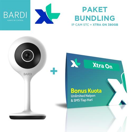 Gambar Bundling BARDI IP Cam Indoor STC + Kartu XL XTRA ON 380GB dari Bardi Official Store Jakarta Barat Tokopedia
