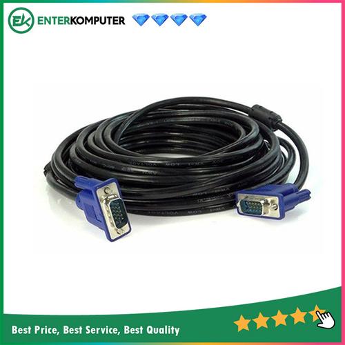 Gambar Kabel VGA To VGA Standar 30 Meter dari Enter Komputer Official Jakarta Pusat Tokopedia