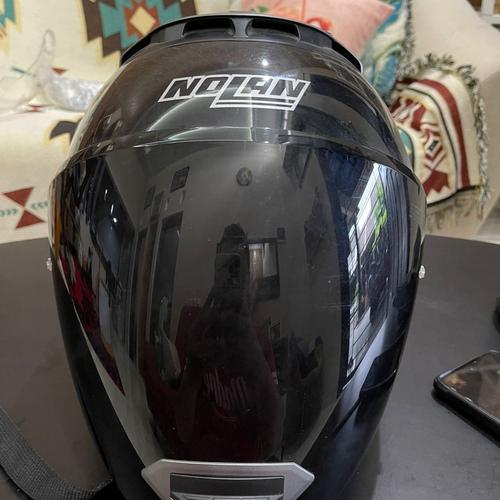 Nolan N44 black glossy ( hitam ) size 