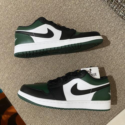 Jual Air Jordan 1 Low Green Toe - 11.5 