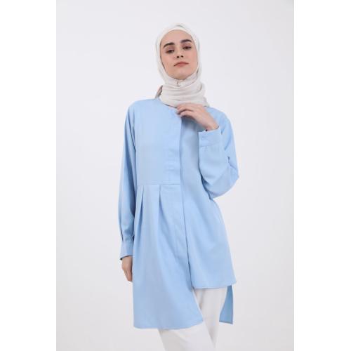 Gambar Hijabenka - Sephia Greta Asymmetric Shirt dari Hijabenka Kota Tangerang Selatan Tokopedia