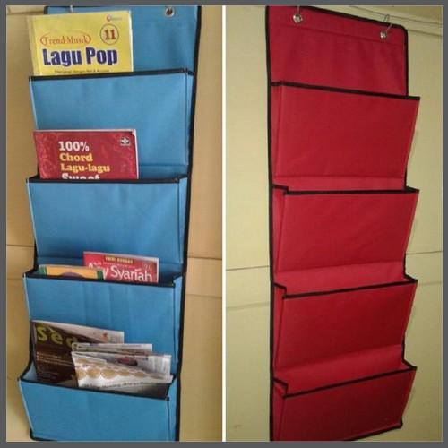 Singer Book Rak Jual Populer RAK BUKU GANTUNG POLOS - HANGING BOOK ORGANIZER - Abu-abu ...
