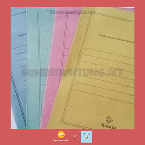 Jual STOPMAP / MAP KERTAS KABITA ANEKA WARNA ECERAN MURAH - Biru ...