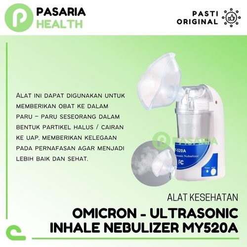 Promo OMICRON Alat Terapi Uap Pernafasan Asma/Ultrasonic Inhale ...