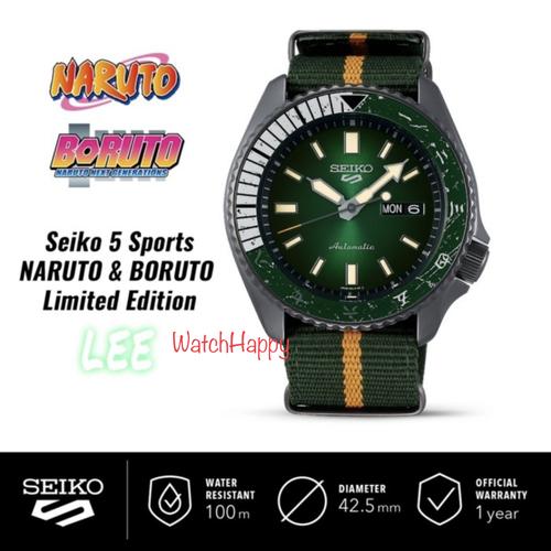 Jual Seiko 5 Sports Naruto \u0026 Boruto SRPF73K1 Lee LIMITED EDITION SRPF73 -  Jakarta Pusat - Watchhappy | Tokopedia