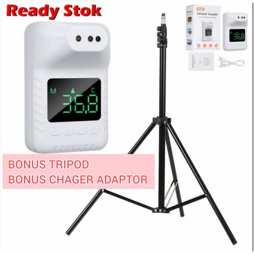 Gambar K3 Pro Infrared Thermometer / Wall Thermometer dinding + Stand Tripod dari LOUIS ELECTRONIC Kota Medan Tokopedia