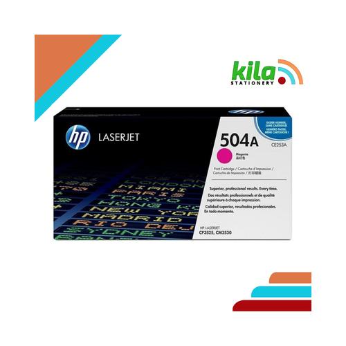 Jual Toner HP LaserJet 504 A ( CE253A ) Magenta \u003d HP CP3525 , CM3530MFP -  Jakarta Selatan - KILA STATIONERY | Tokopedia