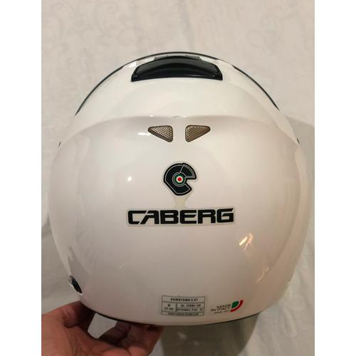 Jual helm halface CABERG DOWNTOWN size M, warna putih, gresss - Kota  Bandung - dandim326 | Tokopedia