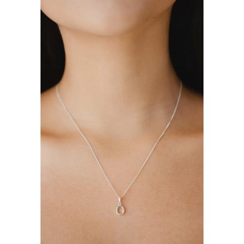 Jual INITIAL NECKLACE (O) - Kota 