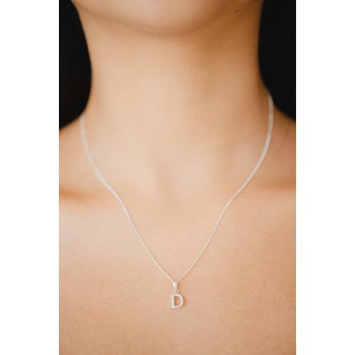 Jual INITIAL NECKLACE (D) - Kota 
